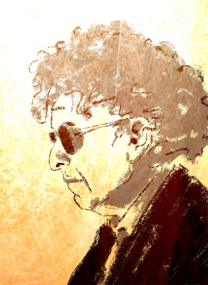 Birgit-Schössow-Personal-work-Portrait-of-Bob-Dylan