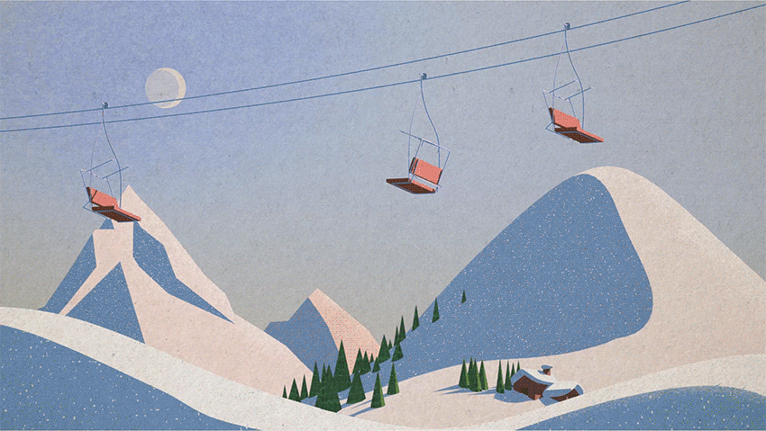Gif-animation-Ski-lift
