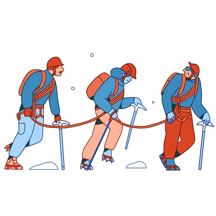 Garance-Illustration-Léonie-Després-Ice-climbers