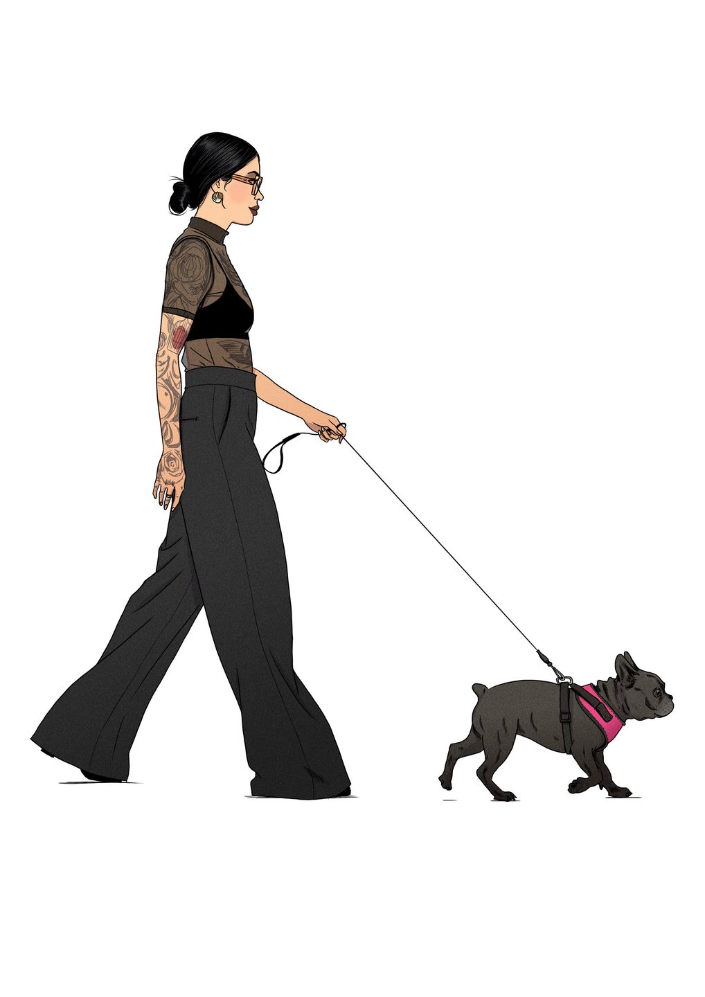 DaCoffeeTime garance-illustration-DaCoffeeTime-Cats-and-dogs07