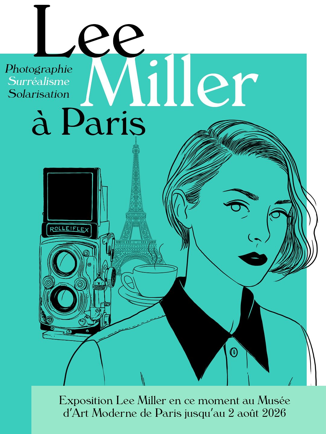 DaCoffeeTime Garance-Illustration-DaCoffeeTime-Lee-Miller-Exhibit-1